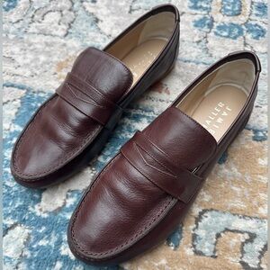 Jamie Haller Penny Loafers Oxblood Brown 8.5